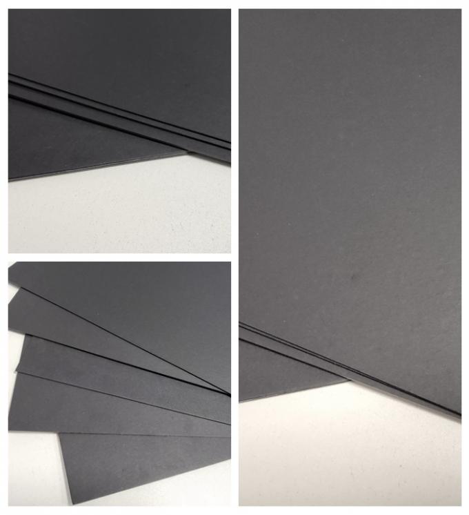 FSC SGSのFDAはノート カバーのための350gsm 400gsmの黒のボール紙を証明しました