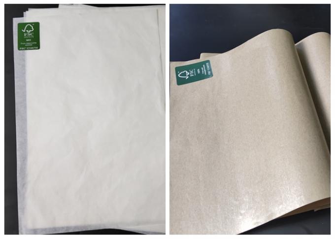 乾燥代理店のパッキングのために承認される白い色45/50GSM MGのクラフト紙のFDA