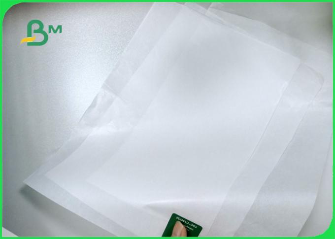 ファースト・フードのための35gsm高温そして耐熱性FDA MG白いクラフト紙