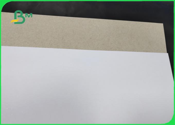 400 450gsm FSCの証明のパッキングの衣服のための白いマニラ板灰色の背部
