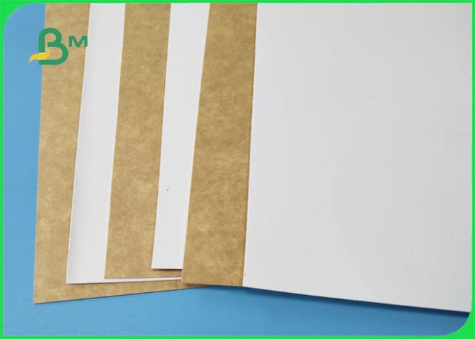 140grams白い表面クラフトはさみ金板1側面の上塗を施してあるオフセット印刷