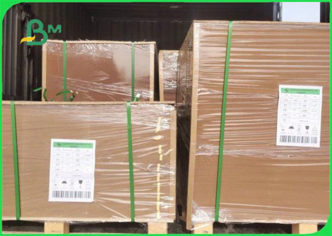 FSCはパルプ200g -パッケージ箱のための400g自然なブラウン クラフトの板--をリサイクルした