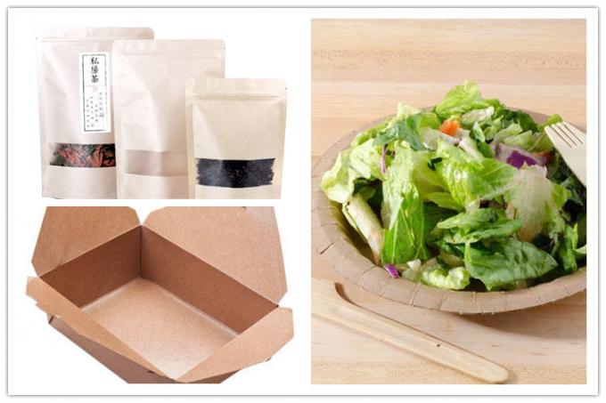 無漂白肉のための食品等級のブラウン自然なクラフトの包装紙