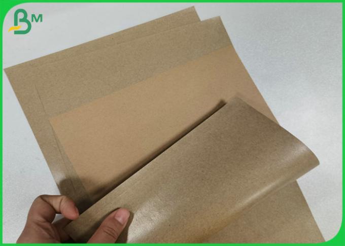 包装のためのリサイクルされたPEによって薄板にされるブラウン クラフトはさみ金の板紙表紙ロールスロイス