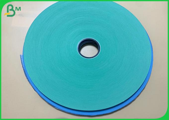 暗藍色緑の15mmの幅60gsm 120gsmはわらの基礎ペーパーを着色した