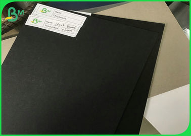 250gsm - 3mm大きい板紙箱のための両側の滑らかで黒い板紙表紙