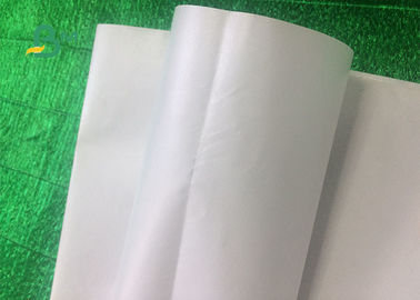 グリースを弾く/防水40gsm PEはハンバーガー袋のための白いクラフト紙に塗りました