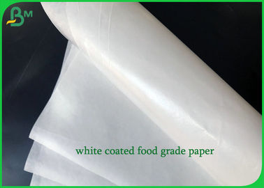 食品等級キャンデーのパッケージのために塗られるペーパー ロールFDA 35g白いクラフト紙+ 10g PE