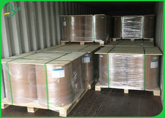 300GSM FSC SGSの100%の自然なパルプ材料が付いている白い光沢のあるアート ペーパーの巻き枠