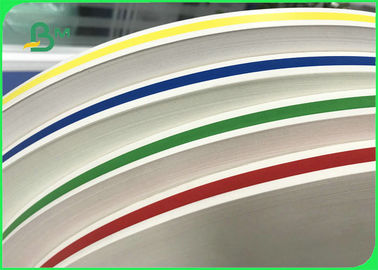 ECO 60GSMのストローのための複数の着色された印刷された食品等級のペーパー ロール
