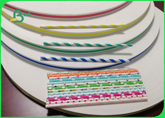 祭典15mmのためのFDA FSCの波のポルカ ドット60gsmの表面のわら紙ロール