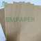 リサイクル可能 拡張性 70 90 GSM 茶色の食品包装袋紙