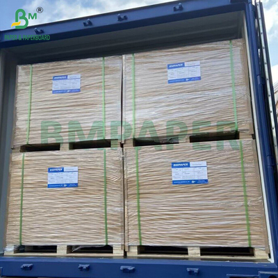 70g 半光り輝く食品品種MG 白色漂白されたクラフト紙ロール 1100mm