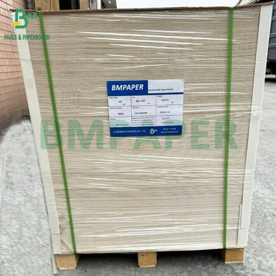 350gm CKB ホワイト 表面 ブラウン クラフト バック 紙 サラダ 箱 25'x38'