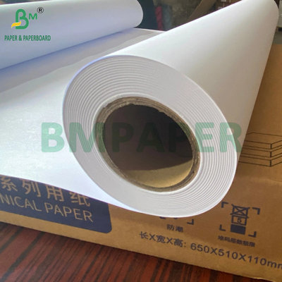 20lb Wide Format Paper For CAD Drawing 36インチ×150フィート2'コア 高白さ