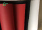 赤いLaminatied及び塗られた洗濯できるクラフト紙0.5mm 0.7mm 0.8mmの厚さ