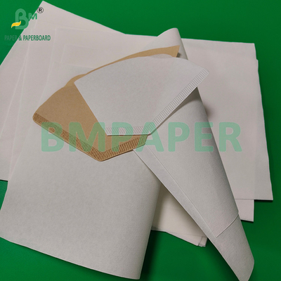 50gm 328mm 500mm ホワイト&ブラウン カフェフィルター紙ロール 食品グレード