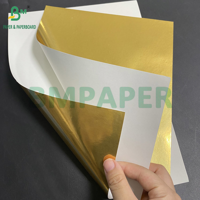 70gm ビールボトルラベルのための金属紙 シルバートップ ホワイトバック 765mm