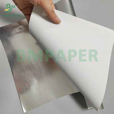 55gsm 70gsm シルバーペーパー 白裏 メタリックペーパー 包装用タバコと茶