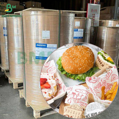 キット7 サンドイッチバーガー 油性 35g ペレアグリオ紙 白いデリー 紙包装
