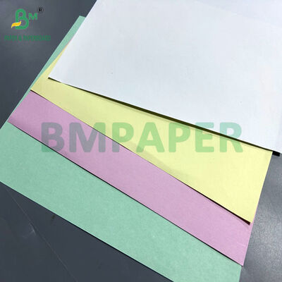 70gsm 75gsm Blue Pink Yellow Carbonless Paper For Delivery Receipt 61 x 86cm