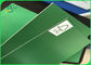 FSCはパッケージ箱のための大きいStifinessの光沢が無い緑のボール紙1.0mm - 3.0 mmの証明しました