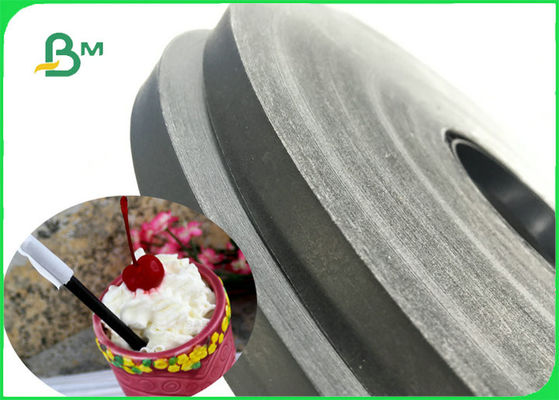 飲むFDA FSCのための60gsm食品等級の印刷できる黒いSlittedペーパー ロール