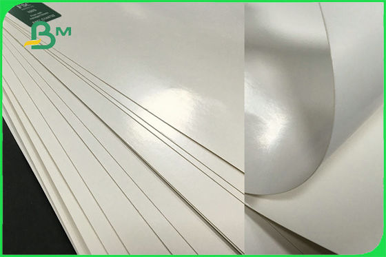 FSCのFDA 300gsmの象牙は1つの側面ペーパ ボールのための白板のPE GC1のペーパーに塗りました