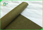 緑色0.55mmは袋の設計のための柔らかい洗濯できるクラフト紙をカスタマイズしました