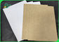 140grams白い表面クラフトはさみ金板1側面の上塗を施してあるオフセット印刷