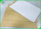 反折りたたみの贅沢な箱のための白い上の純粋なクラフトはさみ金シート200g 250g