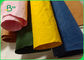 頑丈で黄色いピンク繊維のロール サイズ150cm*110のヤードの洗濯できるクラフト紙