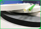 食品等級のペーパー ロール固体黒い/固体緑15MMの幅はわら材料のためのクラフト紙を切り開きました