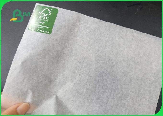 38gsmオイルのロールの抵抗力がある破損の抵抗力があるグリースを弾くマフィンの包装紙