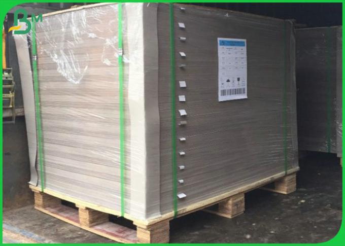 100%リサイクルされた白人の上の複式アパート板灰色の背部230GSMジャンボ ロールかシート