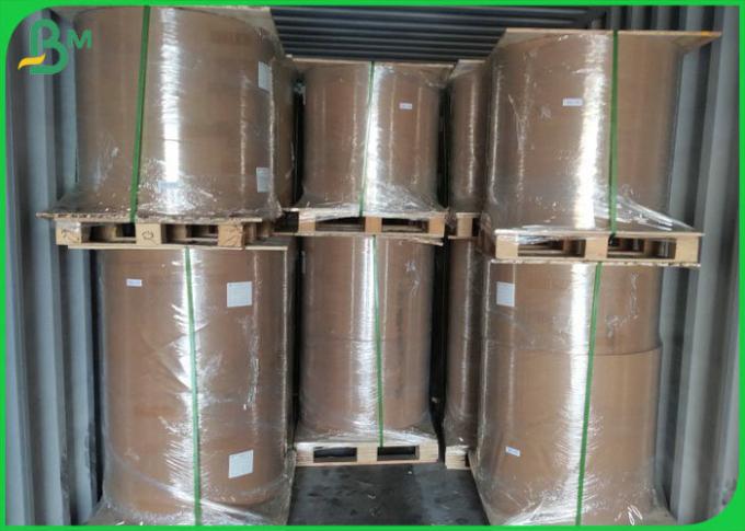 100%リサイクルされた白人の上の複式アパート板灰色の背部230GSMジャンボ ロールかシート