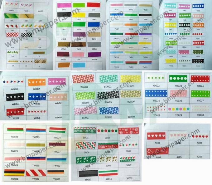 60gsm 120gsmの設計ははっきりわら紙材料の食糧安全なインクを印刷した