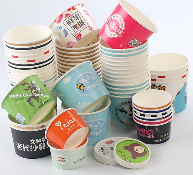 1側面の防水は240gsm + 15gr PEの高い純白のPEペーパ ボールのための塗被紙を