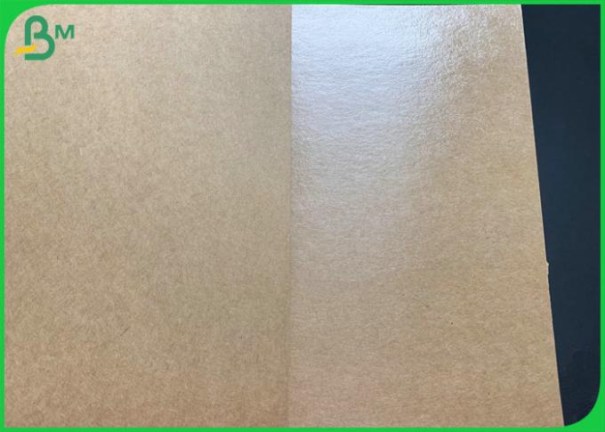 使い捨て可能なお弁当箱のためのOilproof 20gsm PEによって塗られる300gsmクラフト紙