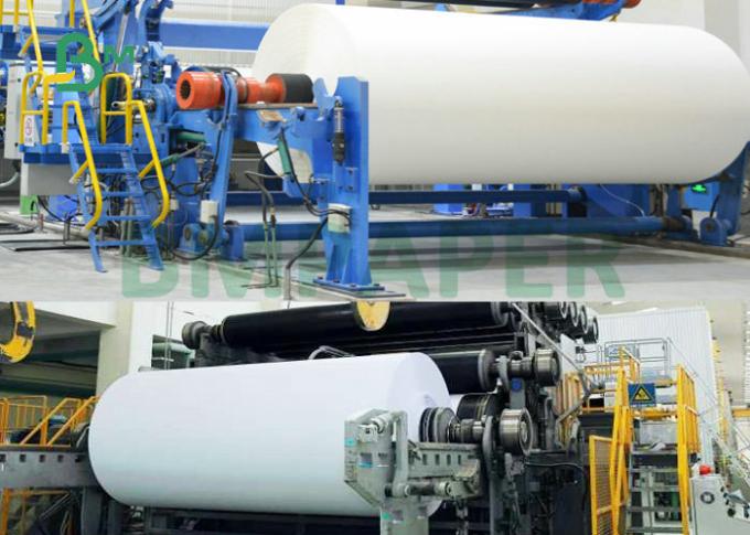 50grs 53grs 60grs印刷機のための光沢が無いWoodfreeのペーパー巻き枠