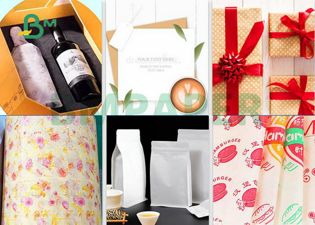 600 x 1000mm砂糖のパッケージ袋のための高く滑らかなクラフト30gsm 35gsm 40gsm MGのペーパー