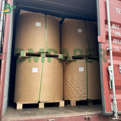 ブラインドされていない機械ガラスの包装紙 ブラウン 1000mm 幅ロール 35gm