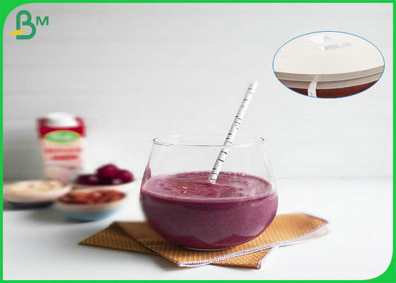 FDAの証明書が付いている環境友好的な60gsm 120gsmの食品等級のわら紙ロール