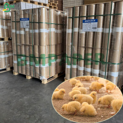 100%リサイクル 43g チキンの繁殖 鶏紙の巻 63cm x 200m 軽量