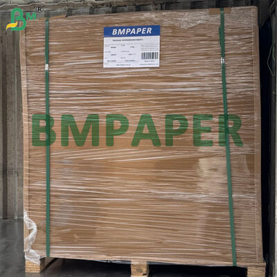 90gm ブラウン 拡張性のあるクラフト紙シート 89cm 高ストレッチ化工製品袋紙