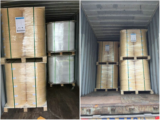 40gsm 60gsmのグリースを弾くPEは食品包装のための塗被紙ロールを