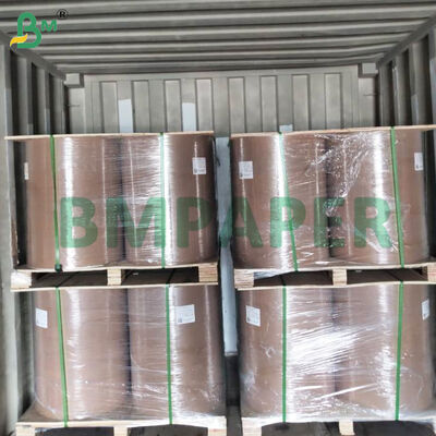 ブラインドされていない機械ガラスの包装紙 ブラウン 1000mm 幅ロール 35gm