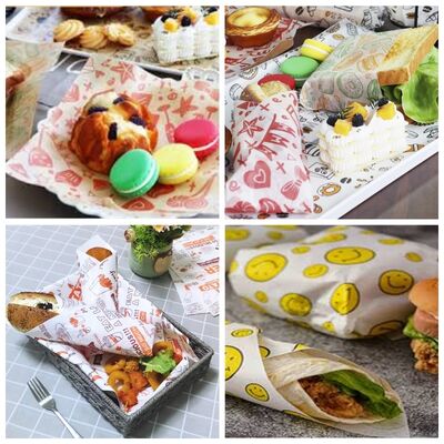 白色,油性食品用紙 ジャンボロール 40GSM 45GSM フレクソ印刷用