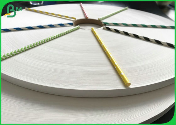 ストリップのわらのためのFSCのFDAが付いている環境友好的な60gsm 120gsmのわら紙ロールスロイス