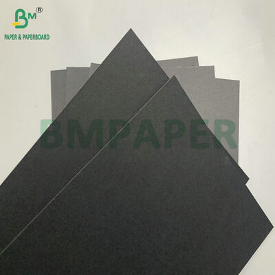 Eco-friendly Laminated Black Cardstock Heavy 1mm 1.5mm Duty Cover Paper for Gift Packaging Box